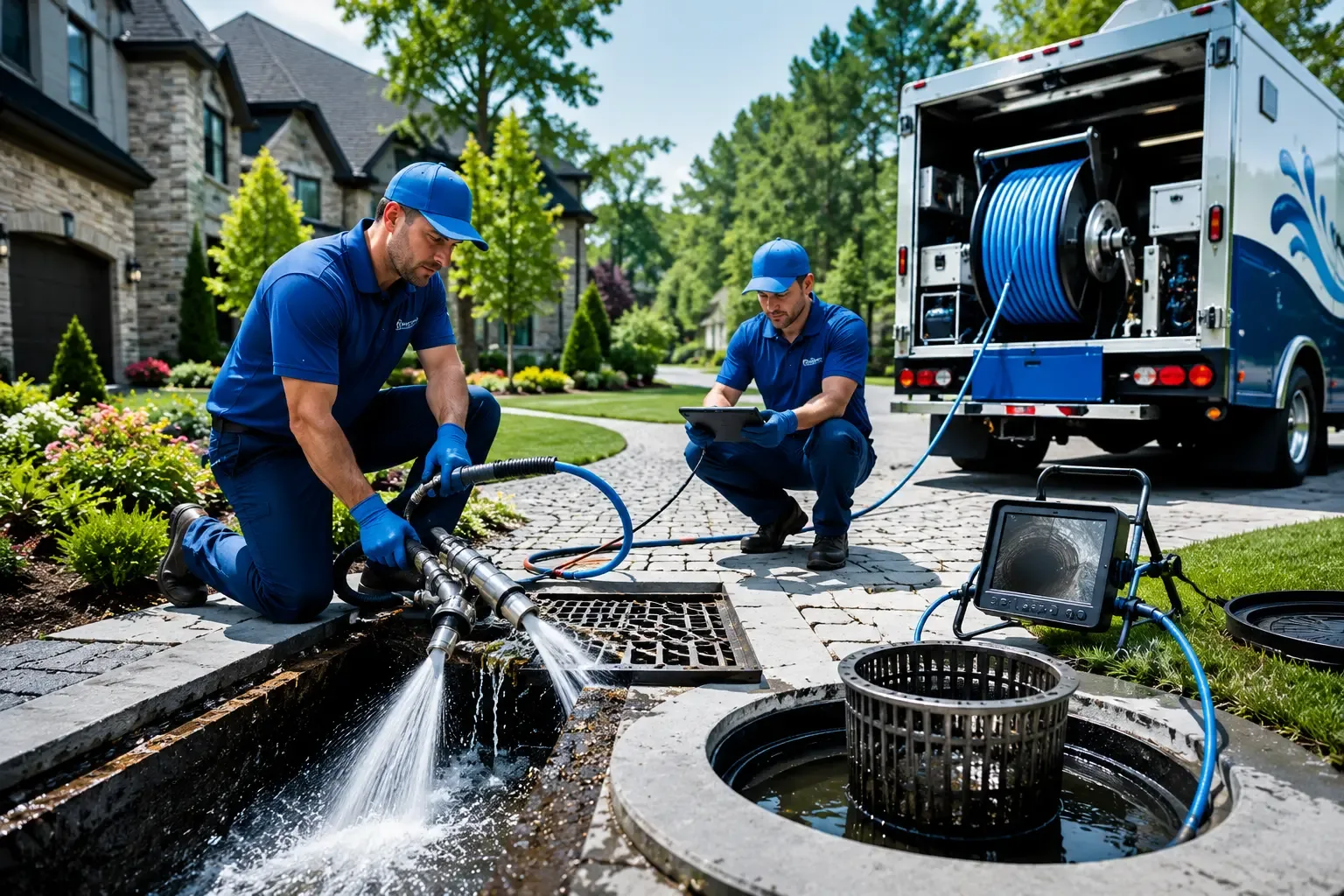 Local outdoor drain cleaning professionals in Grimesland, NC